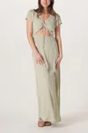 THE NORMAL BRAND EZRA DRESS IN SAGE