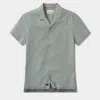 The Normal Brand Freshwater Camp Shirt In Pine Check