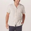 The Normal Brand Freshwater Camp Shirt In Multi
