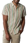 THE NORMAL BRAND FRESHWATER SHORT SLEEVE BUTTON-UP SHIRT