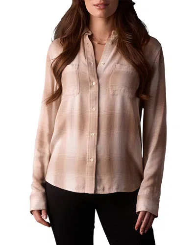 The Normal Brand Harper Button Up In Neutral