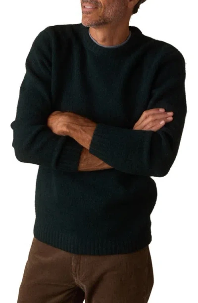 The Normal Brand Homebound Crewneck Sweater In Black