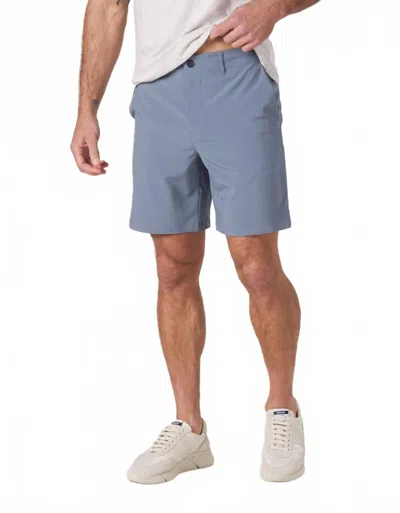 THE NORMAL BRAND HYBRID PERFORMANCE SHORTS IN MINERAL BLUE
