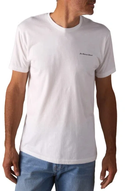 The Normal Brand Illustrated Bear Graphic T-shirt In White