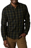 The Normal Brand Jackson Plaid Cotton Button-up Shirt In Cypress Plaid