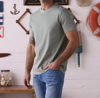 The Normal Brand Jersey Classic Short Sleeve Tee In Juniper In Green