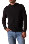 The Normal Brand Jimmy Essential Hooded Sweater In Black