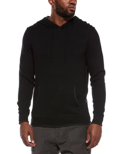 The Normal Brand Jimmy Sweater Hoodie In Black