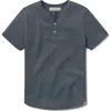 The Normal Brand Legacy Cotton Henley In Waterloo