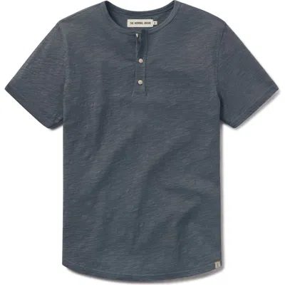 The Normal Brand Legacy Cotton Henley In Waterloo
