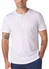 The Normal Brand Legacy Jersey Henley In White