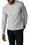 The Normal Brand Lennox Cotton Long Sleeve T-shirt In Gray
