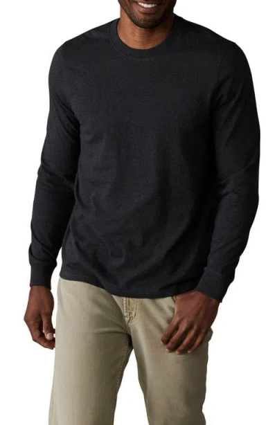 The Normal Brand Lennox Cotton Long Sleeve T-shirt In Gray
