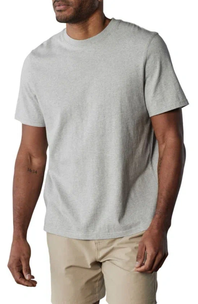 The Normal Brand Lennox Cotton T-shirt In Heathered Grey