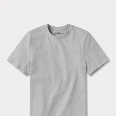 The Normal Brand Lennox Jersey Relaxed Tee In Gray