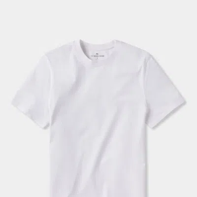 The Normal Brand Lennox Jersey Relaxed Tee In White