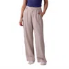 The Normal Brand Leukos Linen Blend Trouser In Sandstone In Neutral