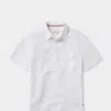 The Normal Brand Lived-in Cotton Popover Shirt In White