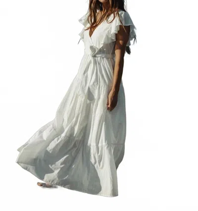 The Normal Brand Madeline Dress In White