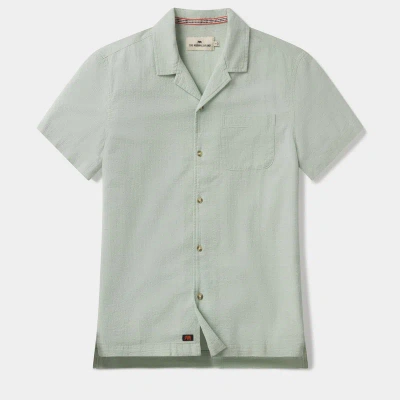 The Normal Brand Men's Freshwater Camp Shirt In Green