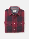 The Normal Brand Mountain Regular Fit Flannel Button-up Shirt In Pink