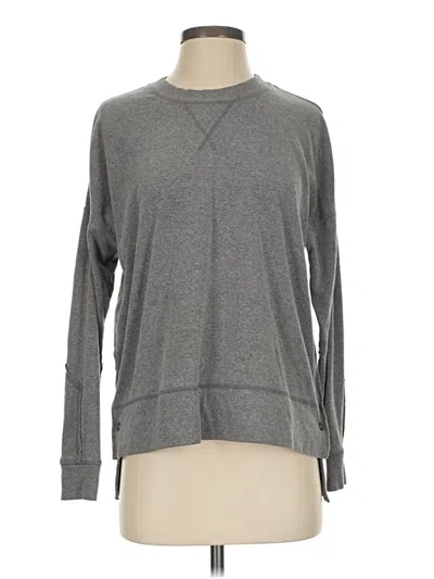 Pre-owned The Normal Brand Pullover Sweater In Gray