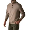 The Normal Brand Puremeso Mock Neck Top In Taupe