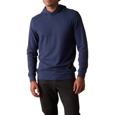 The Normal Brand Puremeso Essential Hoodie In Blue