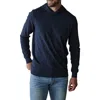 The Normal Brand Puremeso Essential Hoodie In Navy