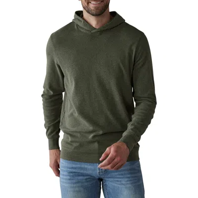 The Normal Brand Puremeso Essential Hoodie In Oakmoss
