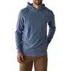 The Normal Brand Puremeso Essential Hoodie In Slate Blue