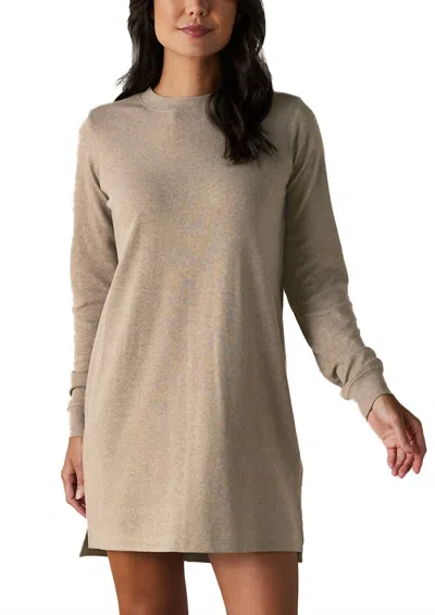 The Normal Brand Puremeso Everyday Dress In Fossil In Black