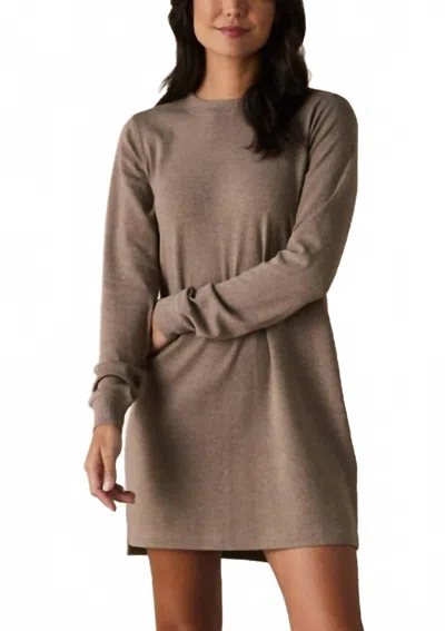 The Normal Brand Puremeso Everyday Dress In Taupe In Brown