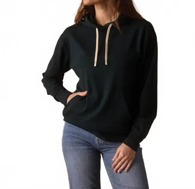 The Normal Brand Puremeso Everyday Hoodie In Emerald In Black