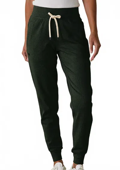 The Normal Brand Puremeso Everyday Jogger In Emerald In Black