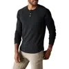 The Normal Brand Puremeso Henley In Black