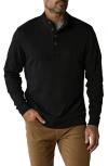 The Normal Brand Puremeso Mock Neck Top In Black