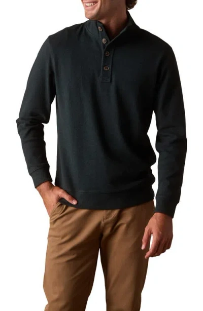 The Normal Brand Puremeso Mock Neck Top In Green