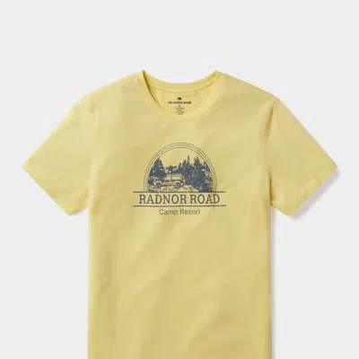 The Normal Brand Radnor Road Tee In Yellow