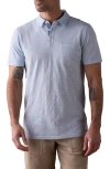 The Normal Brand Slub Pocket Polo In Sky