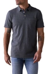The Normal Brand Slub Pocket Polo In Waterloo