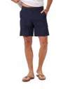 The Normal Brand Solid Hybrid Shorts In Navy In Blue
