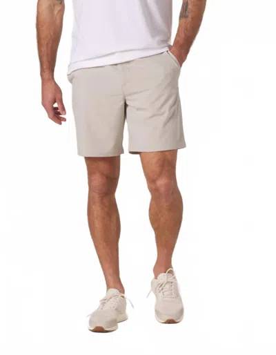 THE NORMAL BRAND SOLID HYBRID SHORTS IN SAND DUNE