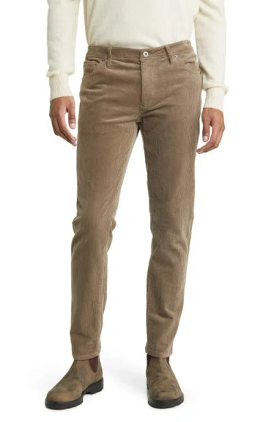 The Normal Brand Stretch Corduroy Five Pocket Pants In Brown