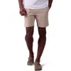 The Normal Brand Stretch Cotton Chino Shorts In Khaki