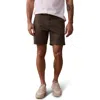The Normal Brand Stretch Cotton Chino Shorts In Olive