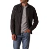 The Normal Brand Tentoma Cotton Stretch Twill Snap-up Western Shirt In Black