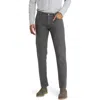 The Normal Brand Terry Five-pocket Tailored Fit Pants In Steel