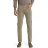 The Normal Brand Terry Five-pocket Tailored Fit Pants In Taupe