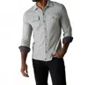 The Normal Brand Textured Knit Shirt In Graphite In Gray